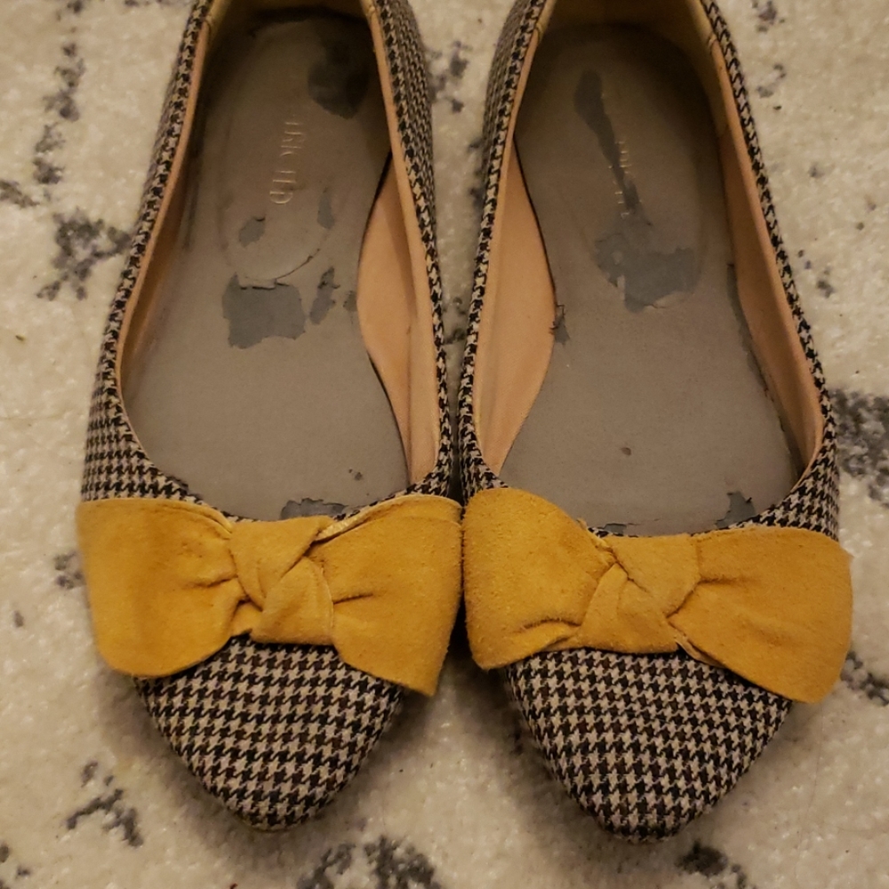Restricted Gingham Flats - image 1
